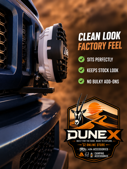 DuneX Suzuki Jimny Gen4 Spotlight Brackets