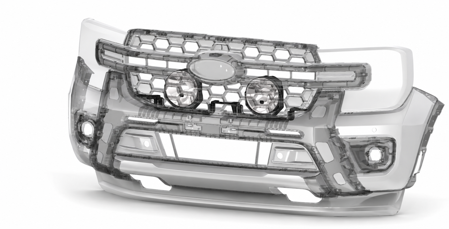 DuneX Spotlight Bracket Ford Ranger Next Gen