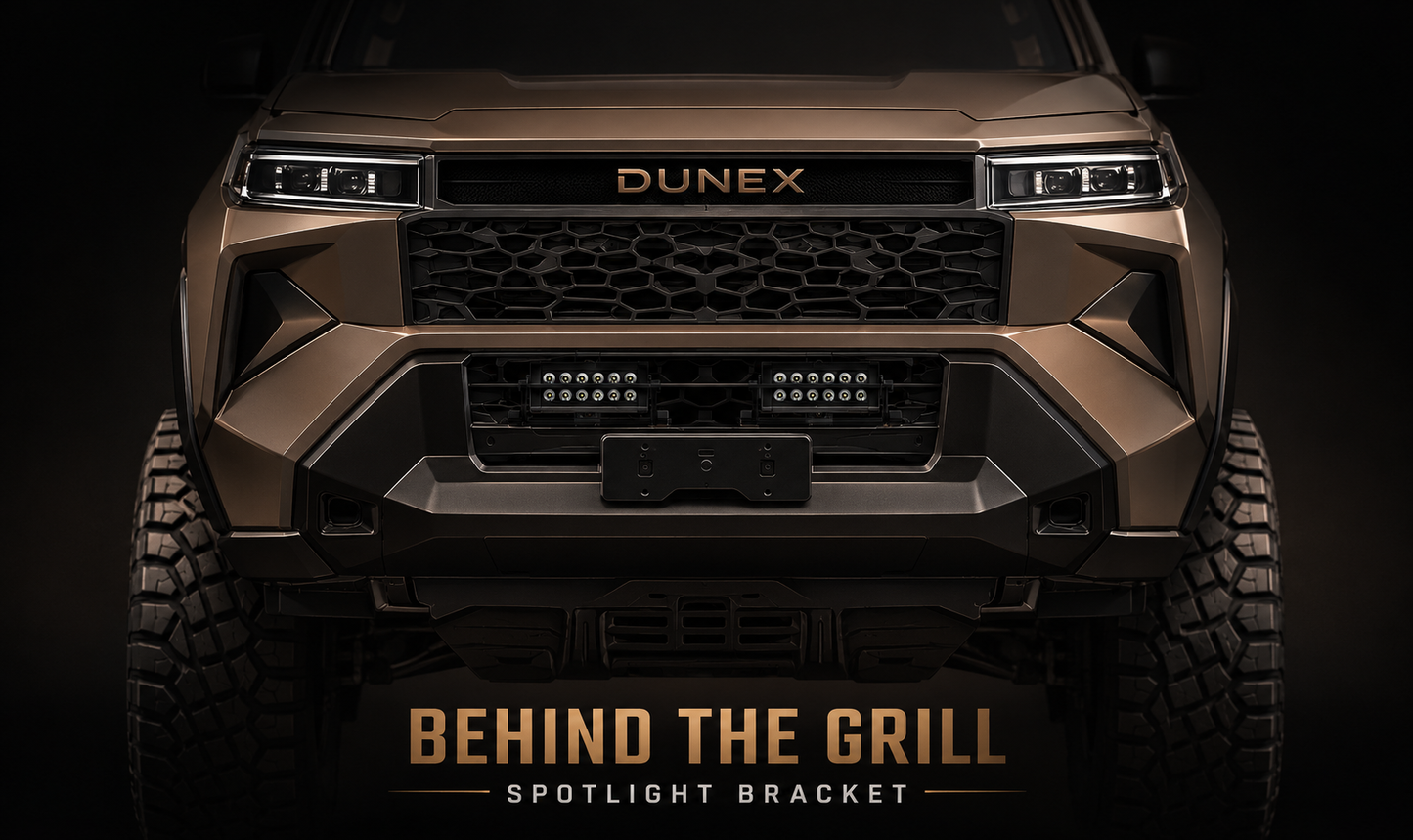 DuneX Spotlight Bracket Toyota Hilux +2026