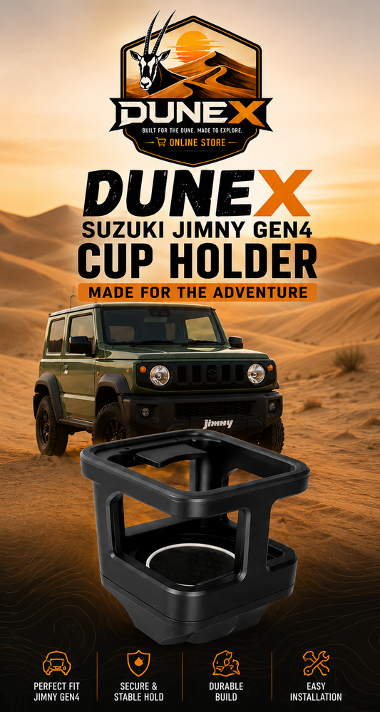DuneX Suzuki Jimny Gen 4 Cup Holder