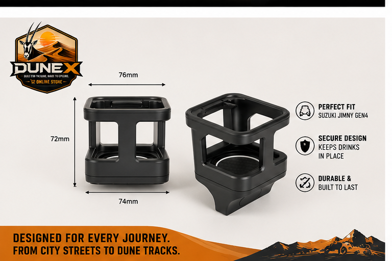 DuneX Suzuki Jimny Gen 4 Cup Holder