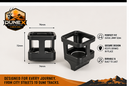 DuneX Suzuki Jimny Gen 4 Cup Holder