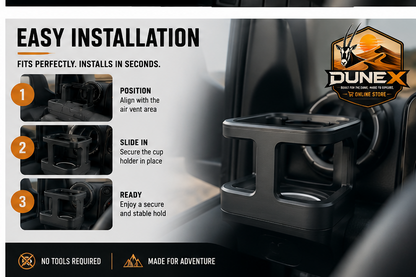 DuneX Suzuki Jimny Gen 4 Cup Holder