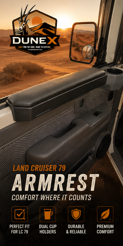 DuneX Land Cruiser 79 Armrest Set