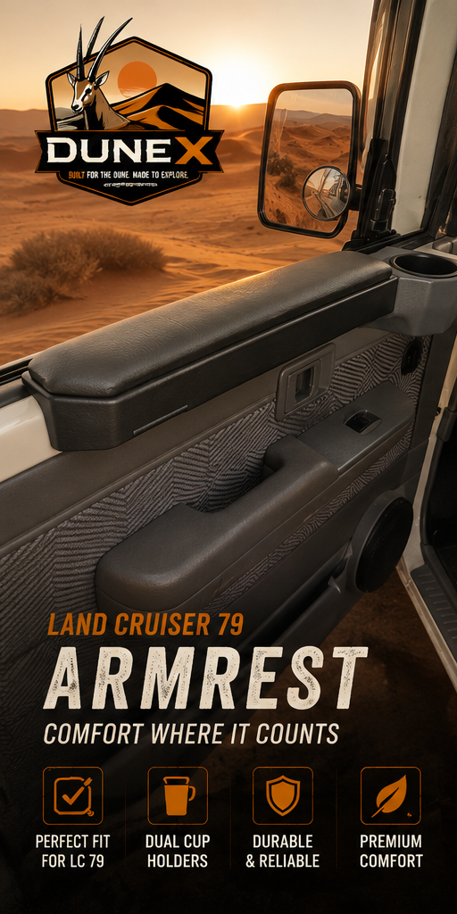 DuneX Land Cruiser 79 Armrest Set