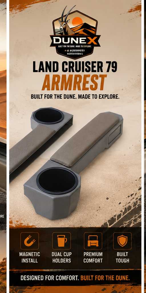 DuneX Land Cruiser 79 Armrest Set